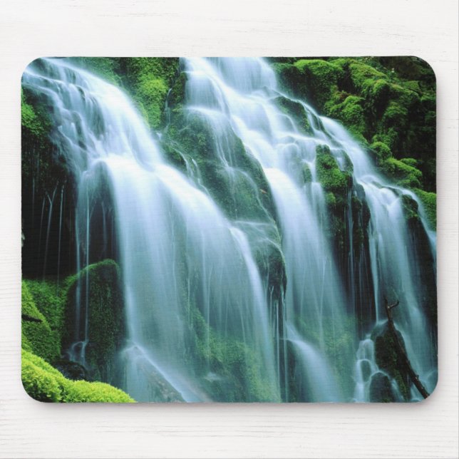 Wasserfall Szene Maus Pad Mousepad (Vorne)