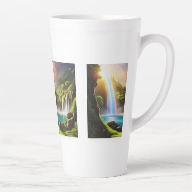 Wasserfall-Tasse Milchtasse (Rechts)