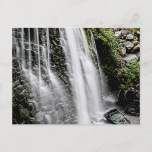 Wasserfall Tropisches Paradies Wasser Strand Ziel Postkarte