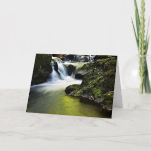 Wasserfall Tropisches Paradies Wasser Strand Zielo Karte