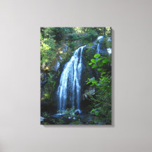 Wasserfall überwundene Canvas