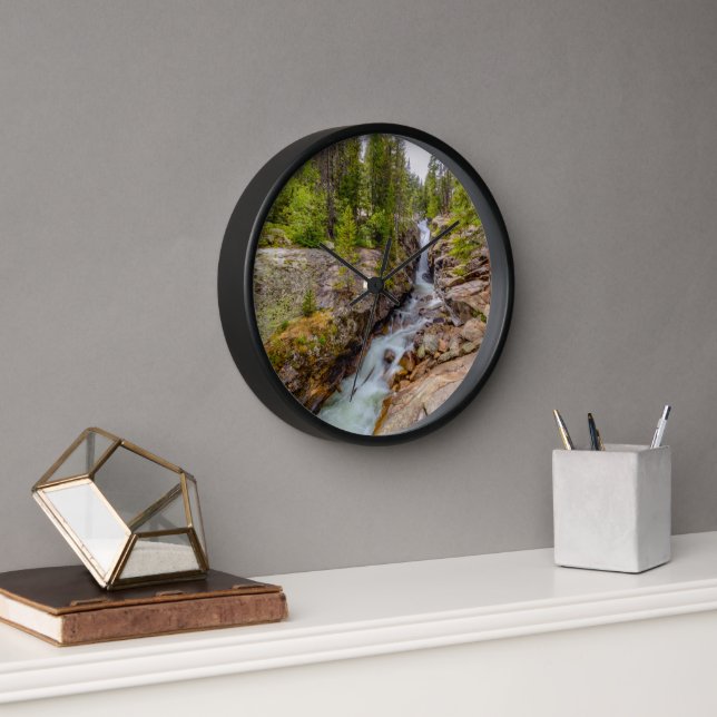 Wasserfall und Fluss Cascade Uhr (Büro)