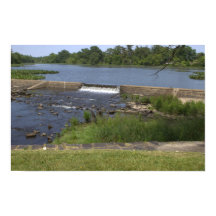 Wasserfall Wasserscape Foto Poster