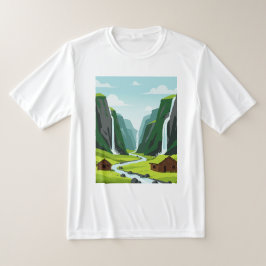 Wasserfallansicht T-Shirt