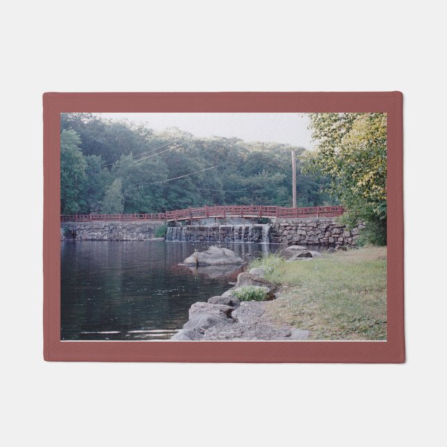 Wasserfallbrücke Fußmatte (Vorderseite)