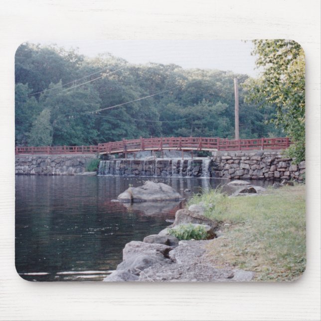 Wasserfallbrücke Mousepad (Vorne)