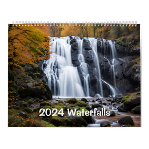 Wasserfälle 2024 kalender