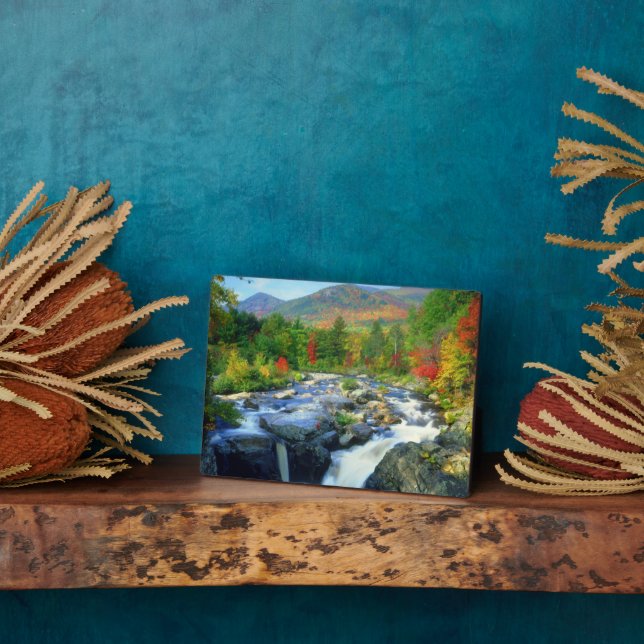 Wasserfälle | Adirondack Mountains Fotoplatte (Seite)