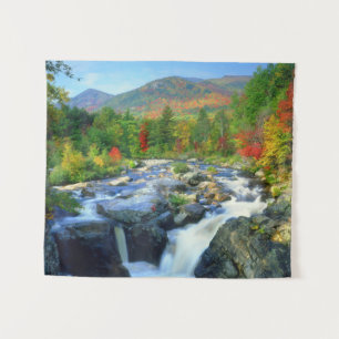 Wasserfälle Adirondack Mountains Wandteppich