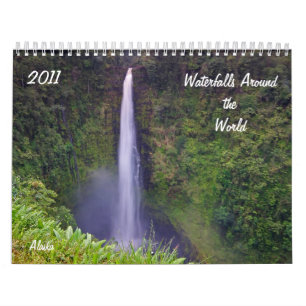 Wasserfälle auf der ganzen Welt, 2011 Kalender