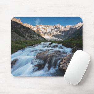Wasserfälle   Aviolo Lake, Italien Mousepad