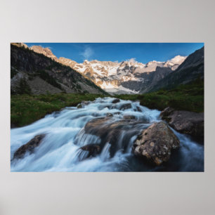Wasserfälle   Aviolo Lake, Italien Poster