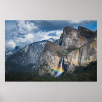 Wasserfälle | Bridal Veil Falls Yosemite Californi