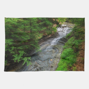 Wasserfälle Cuyahoga Valley Ohio Geschirrtuch