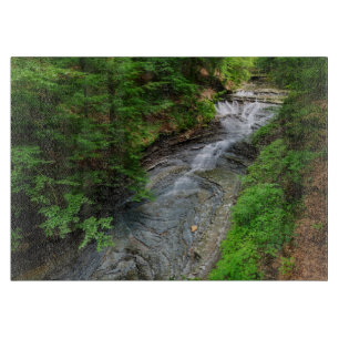 Wasserfälle Cuyahoga Valley Ohio Schneidebrett