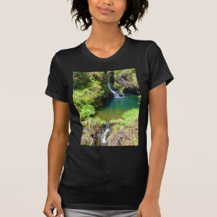 Wasserfälle entlang der Straße zu Hana, Maui, T-Shirt