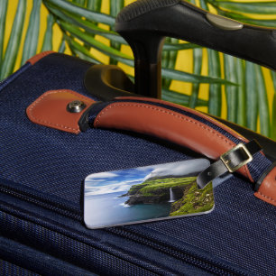 Wasserfälle   Färöer, Dänemark Gepäckanhänger