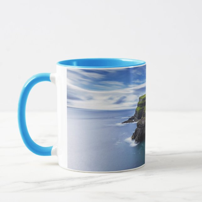 Wasserfälle | Färöer, Dänemark Tasse (Links)
