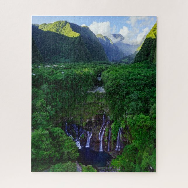 Wasserfälle | Grand Galet Falls Puzzle (Vertikal)