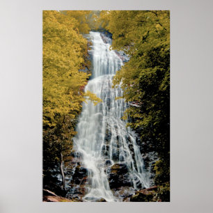 Wasserfälle Großer Smokey Mountain NP Poster