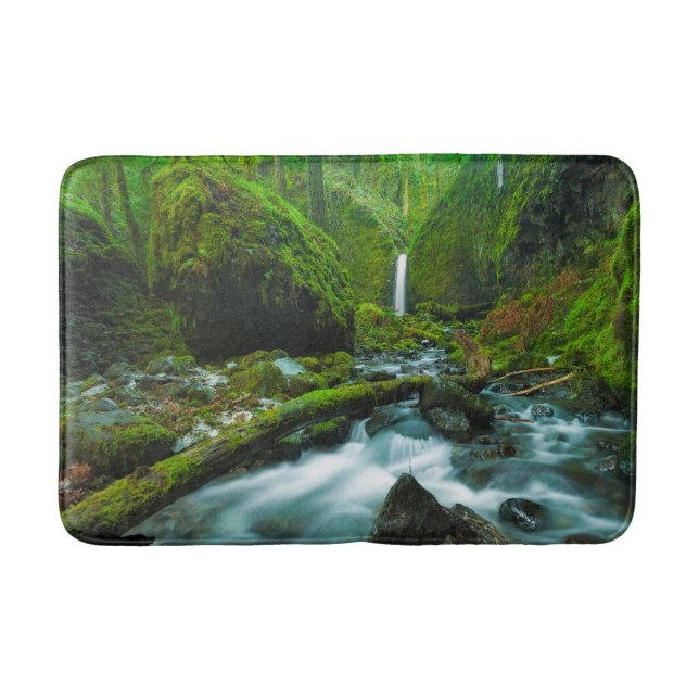 Wasserfälle | Grotto Falls, Oregon Badematte (Vorderseite)