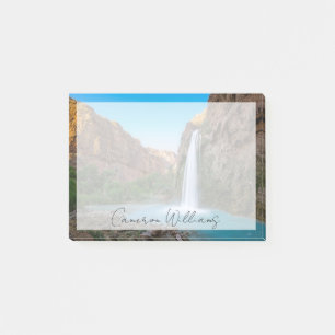 Wasserfälle Havasu-Fälle bei Sunset Post-it Klebezettel