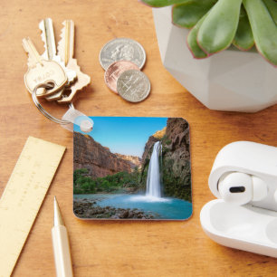 Wasserfälle   Havasu-Fälle bei Sunset Schlüsselanhänger