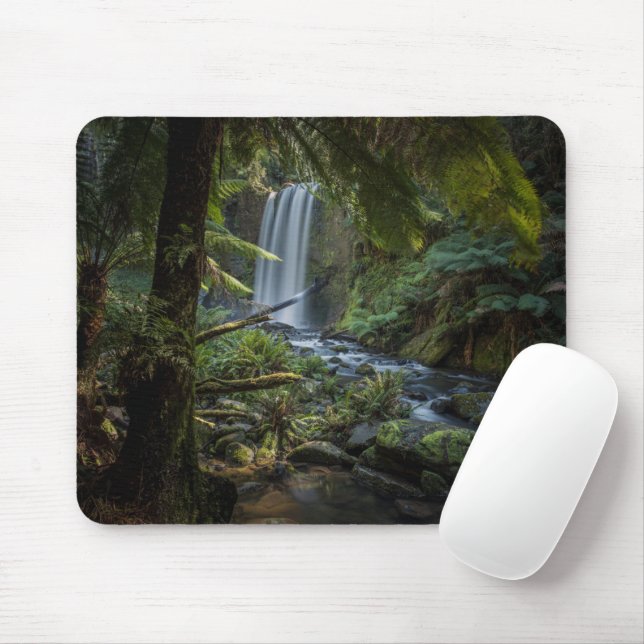 Wasserfälle | Hopetoun Falls, Neuseeland Mousepad (Mit Mouse)