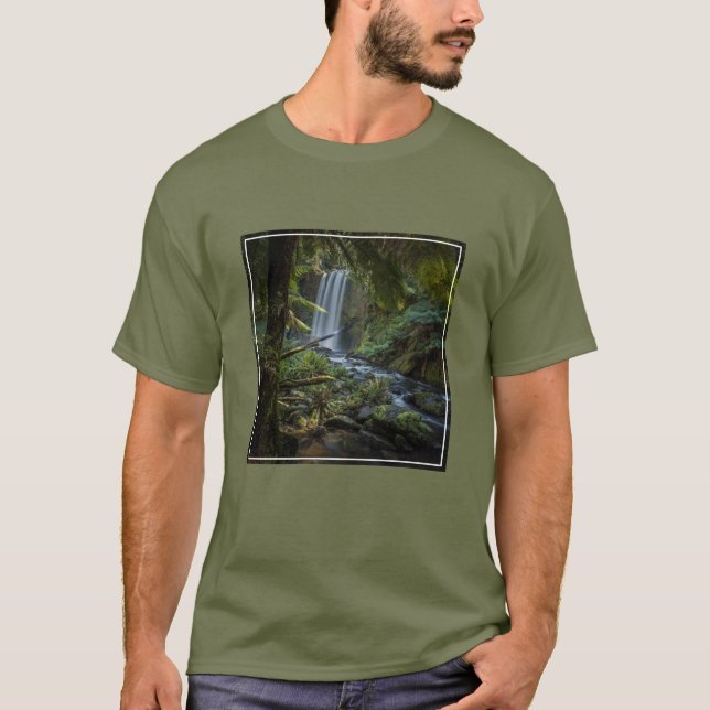 Wasserfälle | Hopetoun Falls, Neuseeland T-Shirt (Vorderseite)