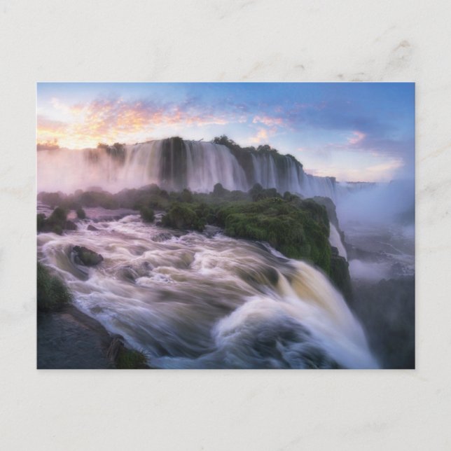 Wasserfälle | Iguazu Waterfall, Brasilien Postkarte (Vorderseite)