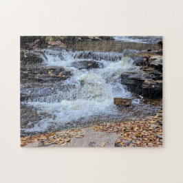 Wasserfälle im Herbst-Puzzle Puzzle