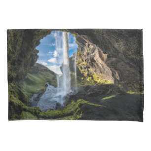 Wasserfälle Isländischer Wasserfall Kissenbezug