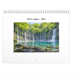 Wasserfälle Japans 2027 Kalender