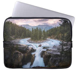Wasserfälle Jasper National Park, Kanada Laptopschutzhülle