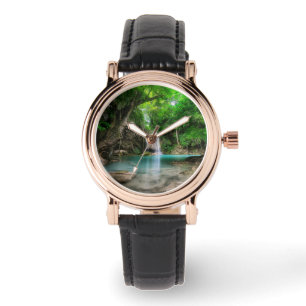 Wasserfälle Kanchanaburi, Thailand Armbanduhr