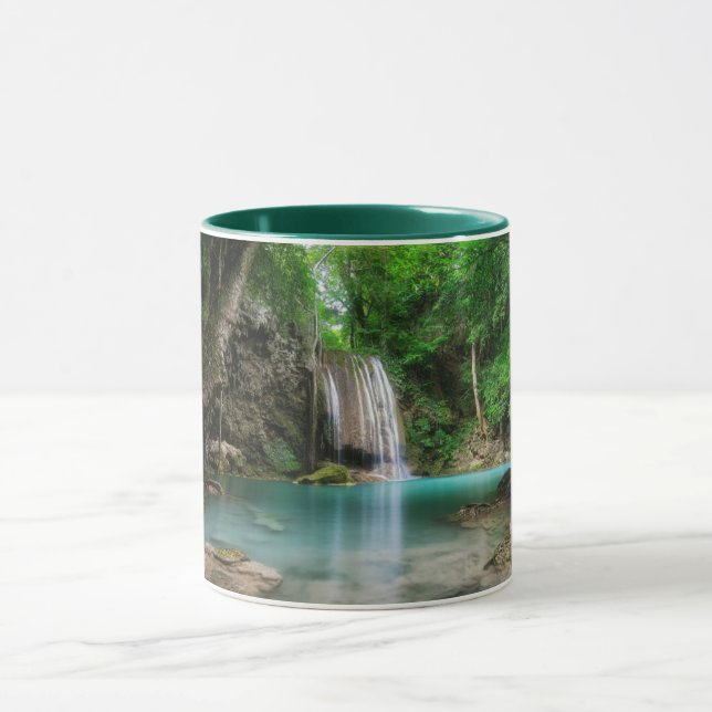Wasserfälle | Kanchanaburi, Thailand Tasse (Zentrum)