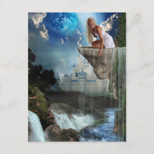 Wasserfälle machen (Postkarte) Postkarte