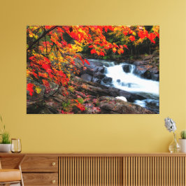 Wasserfälle Nature Relax Zuhause Office Abbildung Leinwanddruck