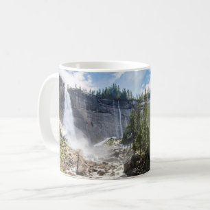 Wasserfälle Nevada Fall, Yosemite, CA Kaffeetasse