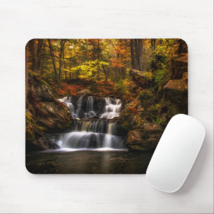 Wasserfälle New England Connecticut Mousepad