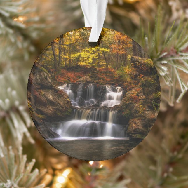 Wasserfälle | New England Connecticut Ornament (Baum)
