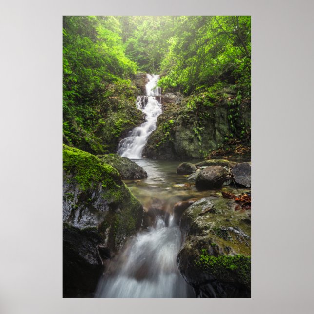 Wasserfälle | Phayao Mountain National Park Poster (Vorne)