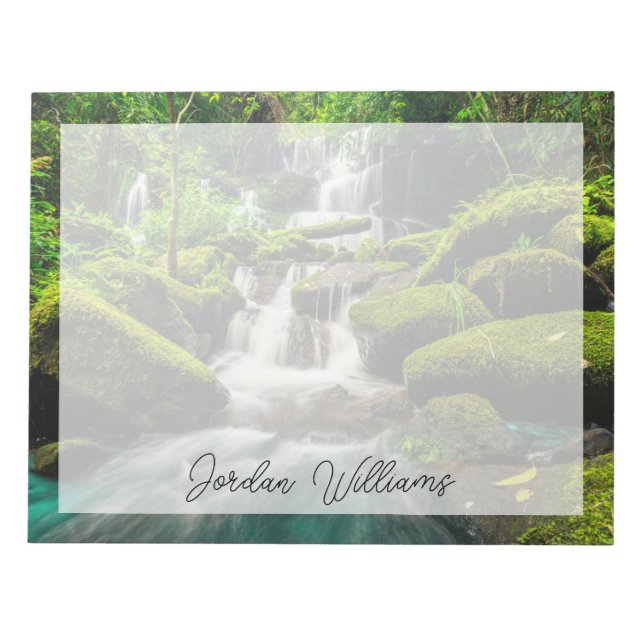 Wasserfälle | Phu Tub Berk Mountain, Thailand Notizblock (Vorderseite)