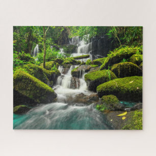 Wasserfälle Phu Tub Berk Mountain, Thailand Puzzle