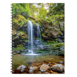 Wasserfälle   Smokey Mountain National Park Notizblock