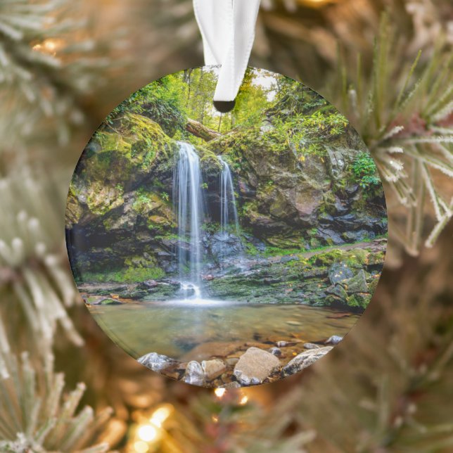 Wasserfälle | Smokey Mountain National Park Ornament (Baum)