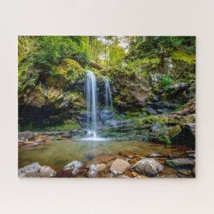 Wasserfälle   Smokey Mountain National Park Puzzle
