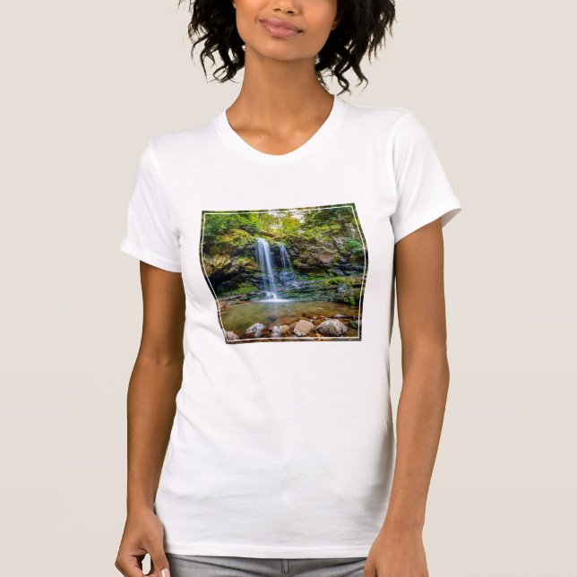 Wasserfälle | Smokey Mountain National Park T-Shirt (Vorderseite)
