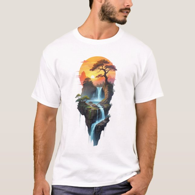 Wasserfälle T-Shirt (Vorderseite)