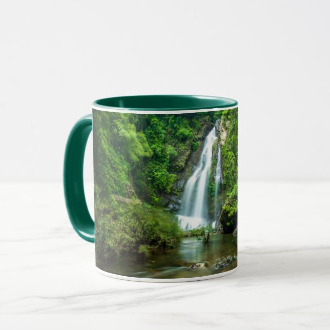 Wasserfälle | Tamnung Waterfall, Phuket Thailand Tasse (Vorderseite Links)